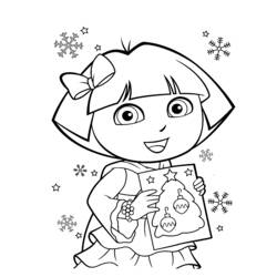 Página para colorir: Dora a Aventureira (desenhos animados) #30020 - Páginas para Colorir Imprimíveis Gratuitamente