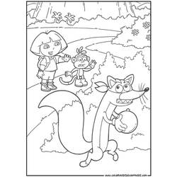 Página para colorir: Dora a Aventureira (desenhos animados) #30022 - Páginas para Colorir Imprimíveis Gratuitamente