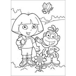 Página para colorir: Dora a Aventureira (desenhos animados) #30064 - Páginas para Colorir Imprimíveis Gratuitamente