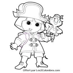 Página para colorir: Dora a Aventureira (desenhos animados) #30068 - Páginas para Colorir Imprimíveis Gratuitamente