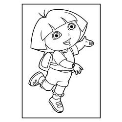 Página para colorir: Dora a Aventureira (desenhos animados) #30095 - Páginas para Colorir Imprimíveis Gratuitamente