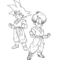 Página para colorir: Dragon Ball Z (desenhos animados) #38468 - Páginas para Colorir Imprimíveis Gratuitamente