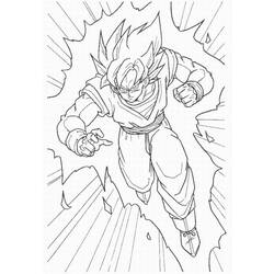 Página para colorir: Dragon Ball Z (desenhos animados) #38471 - Páginas para Colorir Imprimíveis Gratuitamente