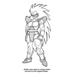 Página para colorir: Dragon Ball Z (desenhos animados) #38473 - Páginas para Colorir Imprimíveis Gratuitamente