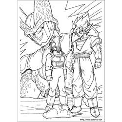 Página para colorir: Dragon Ball Z (desenhos animados) #38483 - Páginas para Colorir Imprimíveis Gratuitamente