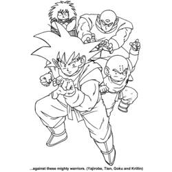 Página para colorir: Dragon Ball Z (desenhos animados) #38485 - Páginas para Colorir Imprimíveis Gratuitamente