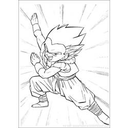 Página para colorir: Dragon Ball Z (desenhos animados) #38495 - Páginas para Colorir Imprimíveis Gratuitamente