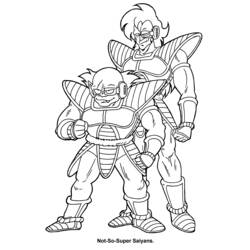 Página para colorir: Dragon Ball Z (desenhos animados) #38504 - Páginas para Colorir Imprimíveis Gratuitamente