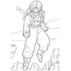 Página para colorir: Dragon Ball Z (desenhos animados) #38509 - Páginas para Colorir Imprimíveis Gratuitamente