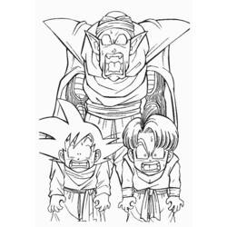 Página para colorir: Dragon Ball Z (desenhos animados) #38512 - Páginas para Colorir Imprimíveis Gratuitamente