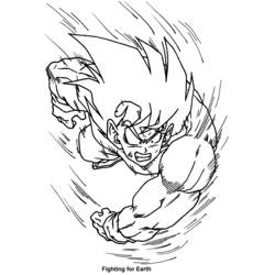 Página para colorir: Dragon Ball Z (desenhos animados) #38526 - Páginas para Colorir Imprimíveis Gratuitamente