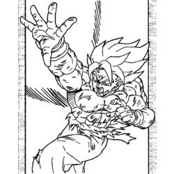 Página para colorir: Dragon Ball Z (desenhos animados) #38529 - Páginas para Colorir Imprimíveis Gratuitamente