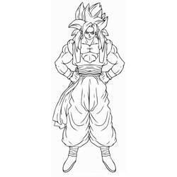 Página para colorir: Dragon Ball Z (desenhos animados) #38530 - Páginas para Colorir Imprimíveis Gratuitamente