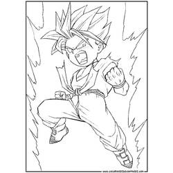 Página para colorir: Dragon Ball Z (desenhos animados) #38537 - Páginas para Colorir Imprimíveis Gratuitamente