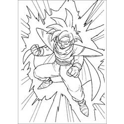 Página para colorir: Dragon Ball Z (desenhos animados) #38541 - Páginas para Colorir Imprimíveis Gratuitamente