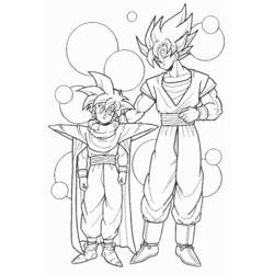 Página para colorir: Dragon Ball Z (desenhos animados) #38544 - Páginas para Colorir Imprimíveis Gratuitamente