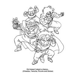 Página para colorir: Dragon Ball Z (desenhos animados) #38547 - Páginas para Colorir Imprimíveis Gratuitamente