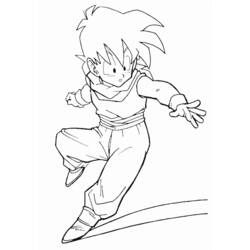 Página para colorir: Dragon Ball Z (desenhos animados) #38551 - Páginas para Colorir Imprimíveis Gratuitamente