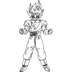 Página para colorir: Dragon Ball Z (desenhos animados) #38563 - Páginas para Colorir Imprimíveis Gratuitamente