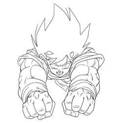 Página para colorir: Dragon Ball Z (desenhos animados) #38564 - Páginas para Colorir Imprimíveis Gratuitamente