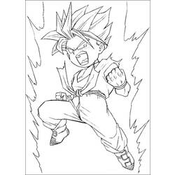 Página para colorir: Dragon Ball Z (desenhos animados) #38567 - Páginas para Colorir Imprimíveis Gratuitamente