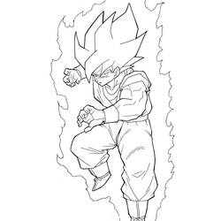 Página para colorir: Dragon Ball Z (desenhos animados) #38568 - Páginas para Colorir Imprimíveis Gratuitamente