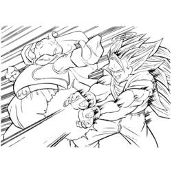 Página para colorir: Dragon Ball Z (desenhos animados) #38583 - Páginas para Colorir Imprimíveis Gratuitamente