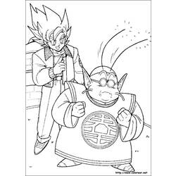 Página para colorir: Dragon Ball Z (desenhos animados) #38592 - Páginas para Colorir Imprimíveis Gratuitamente