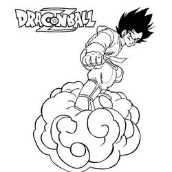 Página para colorir: Dragon Ball Z (desenhos animados) #38595 - Páginas para Colorir Imprimíveis Gratuitamente