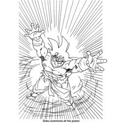 Página para colorir: Dragon Ball Z (desenhos animados) #38597 - Páginas para Colorir Imprimíveis Gratuitamente