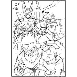 Página para colorir: Dragon Ball Z (desenhos animados) #38599 - Páginas para Colorir Imprimíveis Gratuitamente