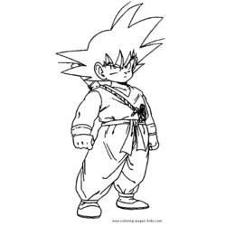 Página para colorir: Dragon Ball Z (desenhos animados) #38631 - Páginas para Colorir Imprimíveis Gratuitamente