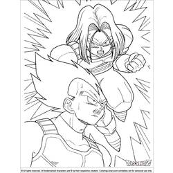 Página para colorir: Dragon Ball Z (desenhos animados) #38633 - Páginas para Colorir Imprimíveis Gratuitamente