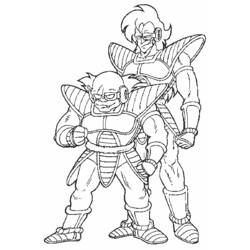 Página para colorir: Dragon Ball Z (desenhos animados) #38654 - Páginas para Colorir Imprimíveis Gratuitamente