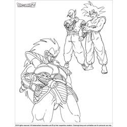 Página para colorir: Dragon Ball Z (desenhos animados) #38656 - Páginas para Colorir Imprimíveis Gratuitamente