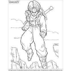 Página para colorir: Dragon Ball Z (desenhos animados) #38659 - Páginas para Colorir Imprimíveis Gratuitamente