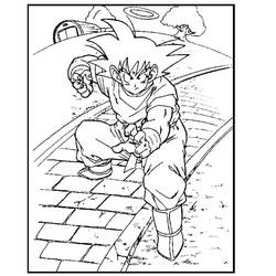 Página para colorir: Dragon Ball Z (desenhos animados) #38669 - Páginas para Colorir Imprimíveis Gratuitamente