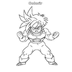 Página para colorir: Dragon Ball Z (desenhos animados) #38673 - Páginas para Colorir Imprimíveis Gratuitamente