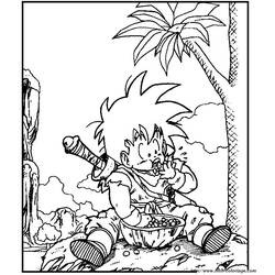 Página para colorir: Dragon Ball Z (desenhos animados) #38685 - Páginas para Colorir Imprimíveis Gratuitamente