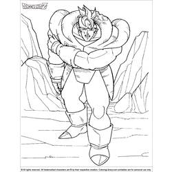 Página para colorir: Dragon Ball Z (desenhos animados) #38687 - Páginas para Colorir Imprimíveis Gratuitamente