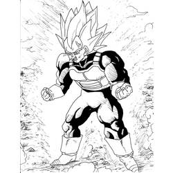 Página para colorir: Dragon Ball Z (desenhos animados) #38694 - Páginas para Colorir Imprimíveis Gratuitamente