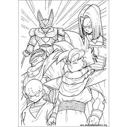 Página para colorir: Dragon Ball Z (desenhos animados) #38695 - Páginas para Colorir Imprimíveis Gratuitamente