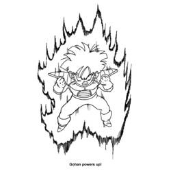 Página para colorir: Dragon Ball Z (desenhos animados) #38708 - Páginas para Colorir Imprimíveis Gratuitamente