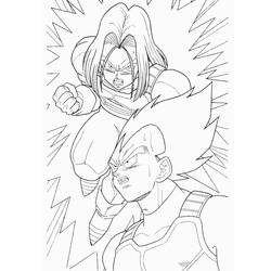 Página para colorir: Dragon Ball Z (desenhos animados) #38734 - Páginas para Colorir Imprimíveis Gratuitamente