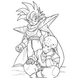 Página para colorir: Dragon Ball Z (desenhos animados) #38742 - Páginas para Colorir Imprimíveis Gratuitamente