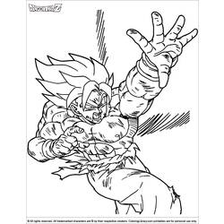 Página para colorir: Dragon Ball Z (desenhos animados) #38749 - Páginas para Colorir Imprimíveis Gratuitamente