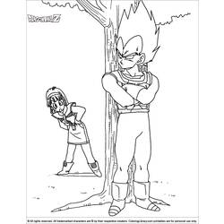 Página para colorir: Dragon Ball Z (desenhos animados) #38750 - Páginas para Colorir Imprimíveis Gratuitamente