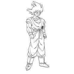 Página para colorir: Dragon Ball Z (desenhos animados) #38773 - Páginas para Colorir Imprimíveis Gratuitamente