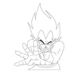 Página para colorir: Dragon Ball Z (desenhos animados) #38807 - Páginas para Colorir Imprimíveis Gratuitamente