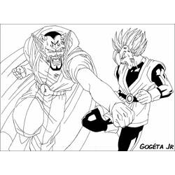 Página para colorir: Dragon Ball Z (desenhos animados) #38811 - Páginas para Colorir Imprimíveis Gratuitamente